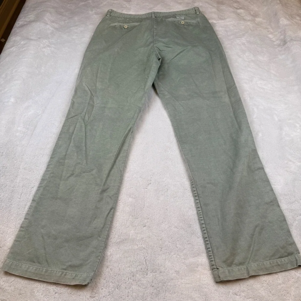 Vineyard Vines Mens‎ Club Pant Chinos Casual 36x34 Sage Green Cotton